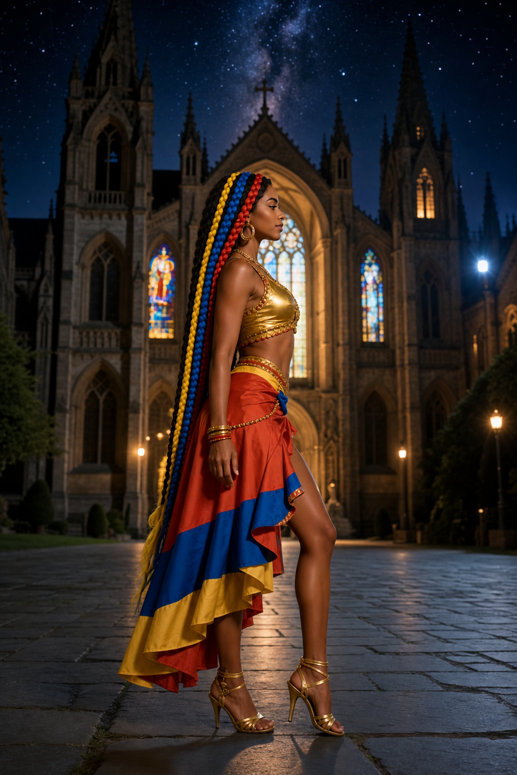 La Bailarina -- profile/three-quarter angle