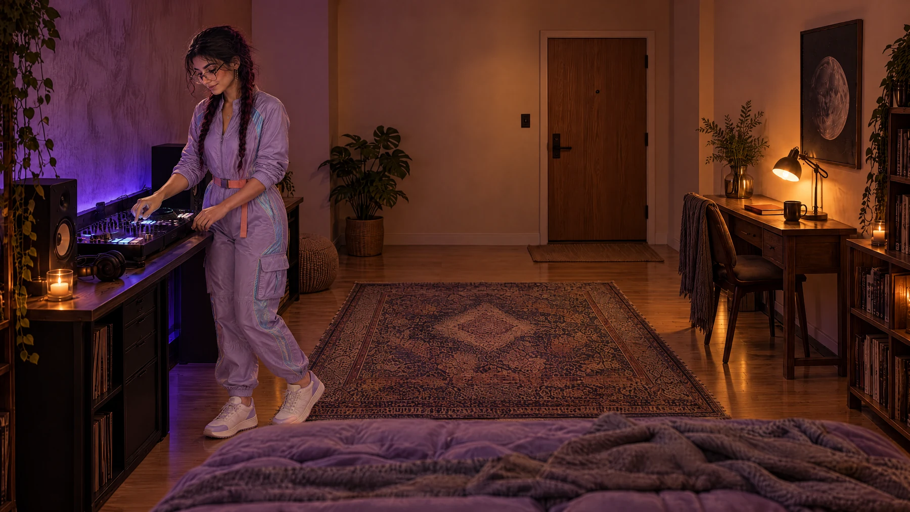 Layla.Rain — The familiar apartment, the controller and an invitation to leave.