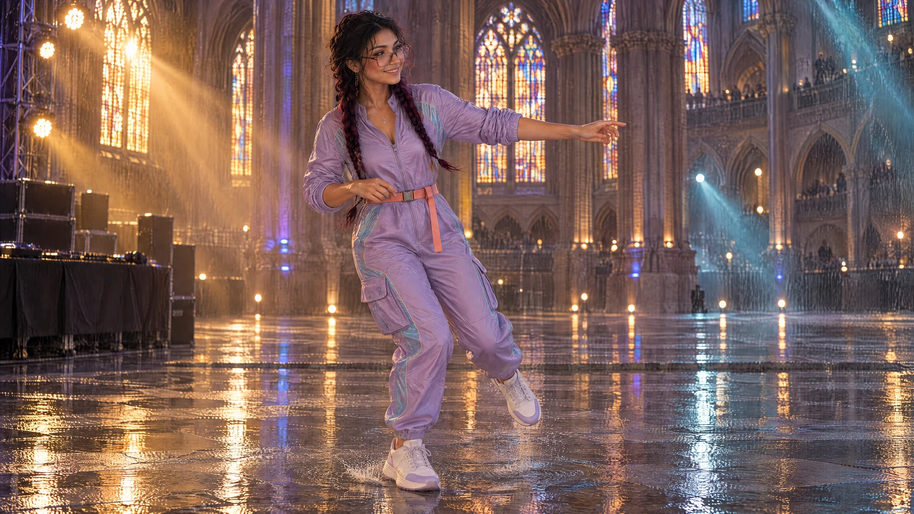 Layla.Rain — A smile, a lifted foot and a small splash in the Cathedral of Dreams.